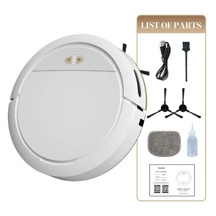 OB16SE 3000Pa Robotic Vacuum Cleaner Smart Mapping Cleaner for Pet Hair, Carpet - White - 2