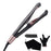 2-in-1 Hair Curler Straighter with Adjustable Temperature Ceramic Spiral Panel Hairstyling Tool - EU Plug - 2