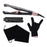 2-in-1 Hair Curler Straighter with Adjustable Temperature Ceramic Spiral Panel Hairstyling Tool - EU Plug - 4