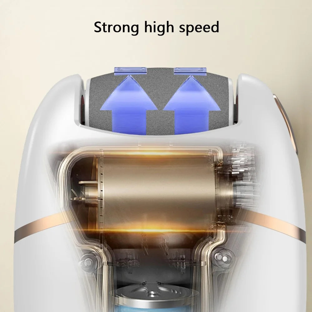 Two Speeds Adjustable Electric Callus Remover Pedicure Sander Foot Care Tool - 6
