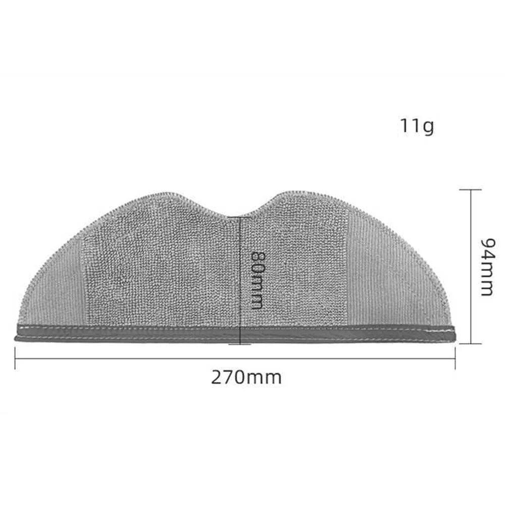 For Xiaomi Robot Vacuum E5 C108 Replacement Cloth Mop Wipes Rag Cleaning Cloth - 5