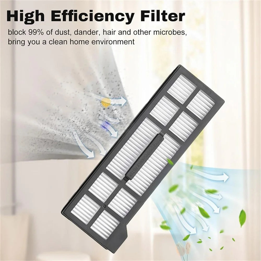 For Eufy X10 Pro Omni / X10 Pro Robot Vacuum Cleaner Replacement Filter - 2