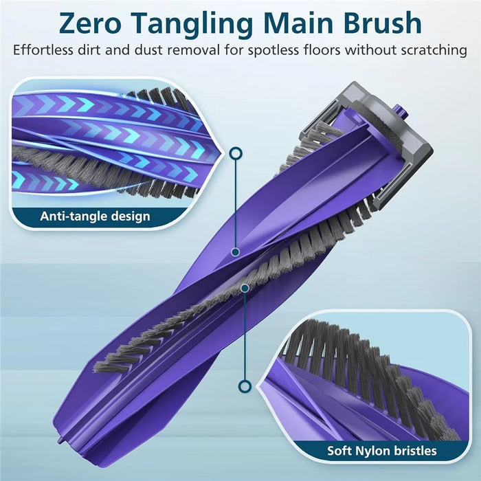 For Narwal Freo X Ultra / J4 / J4 Lite Robot Vacuum Cleaner Main Brush Replacement Accessory - 3