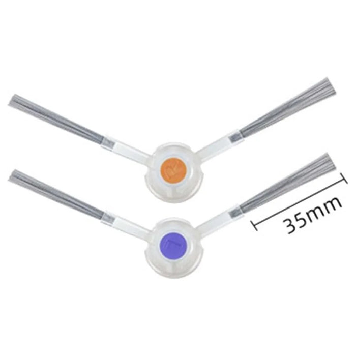 1Pair Side Brushes for NARWAL J3 / J4 / J4 Lite / Freo X / Freo X Plus / K1 Robot Vacuum Replacement Parts - 4