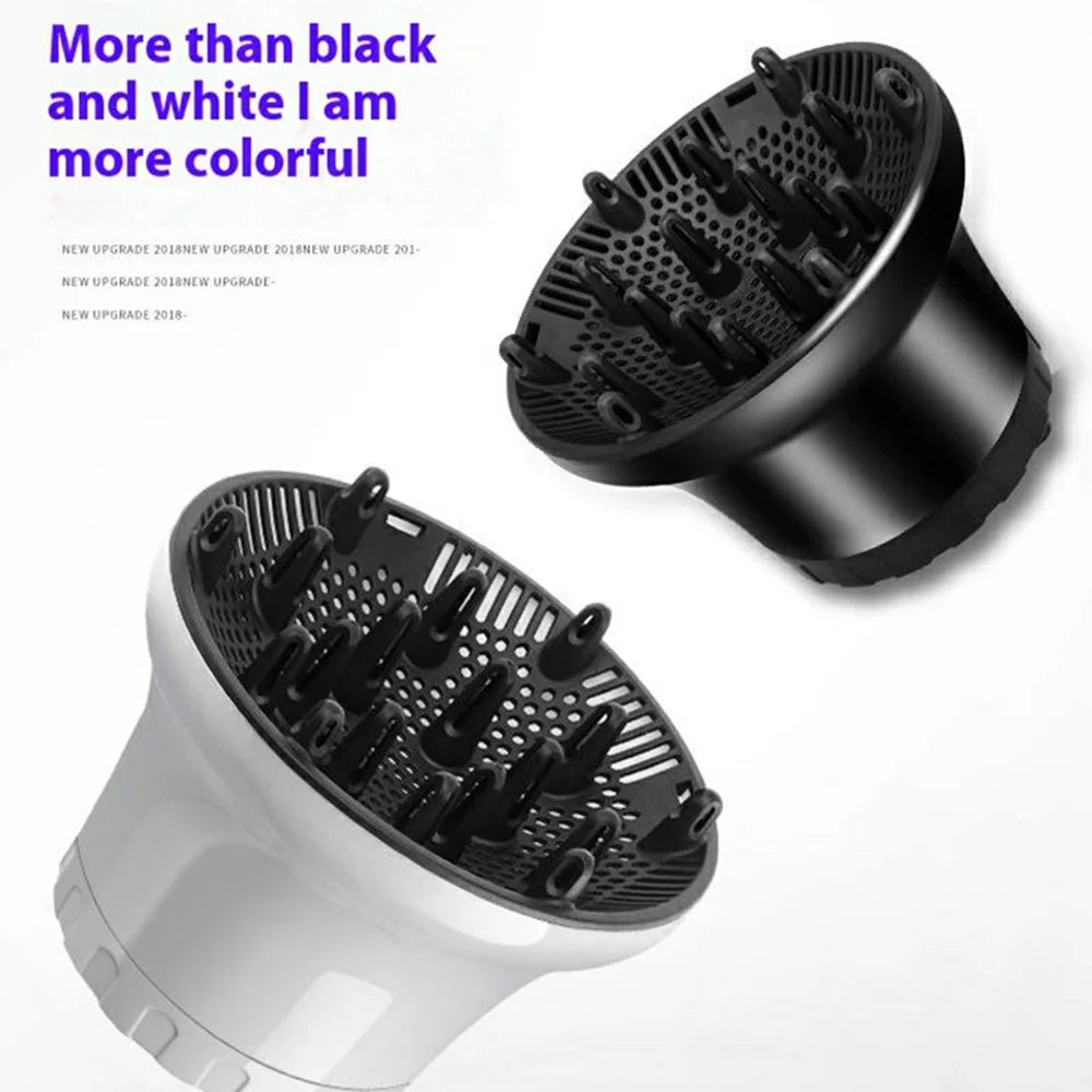 G8 Hair Dryer Large Blower Head Universal Attachment Curly Hair Drying Hood - White - 2
