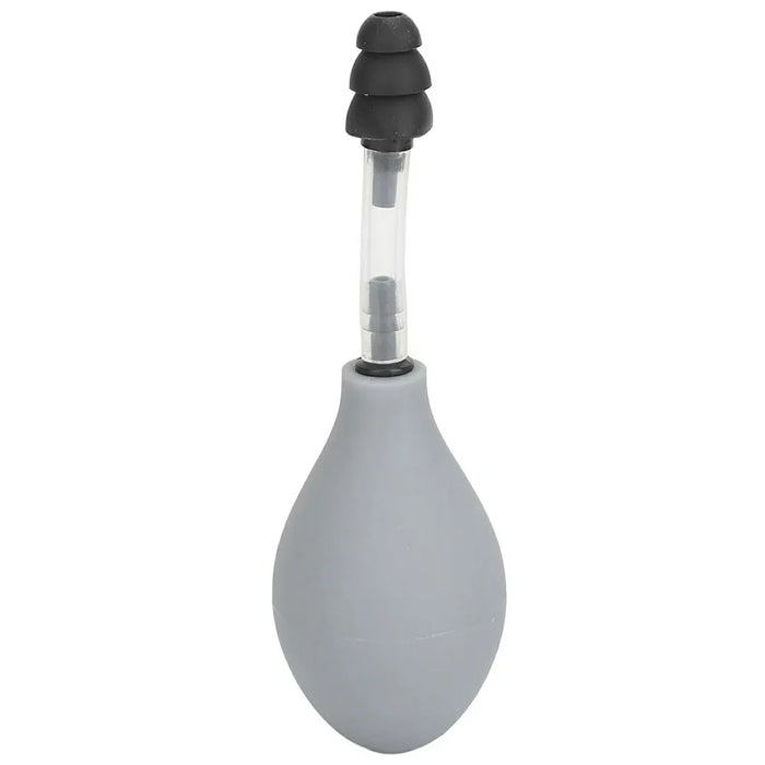 Portable Silicone Inner Ear Pressure Tool Reduces Tension Ear Pressure Relief Suction Device - Grey - 1
