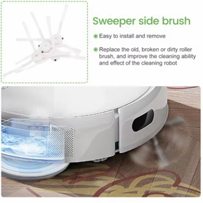 For 360 Robot Vacuum Cleaner T90 / S7 / S5 Side Brush Efficient Edge Cleaning Replacement Part - 3