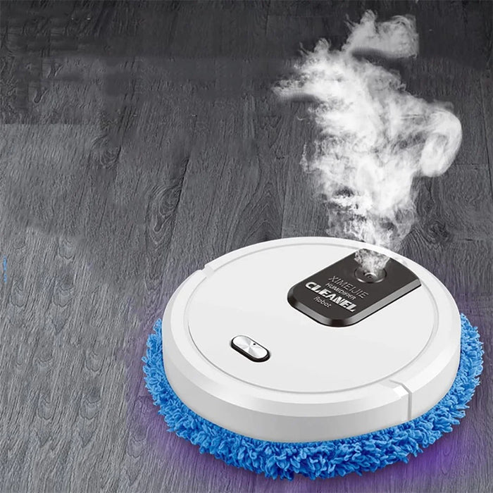 K-555 Robot Vacuum Cleaner 2 in 1 Smart Sweep and Mop with Strong Suction for Pet Hair and Hard Floors - White - 2