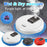 K-555 Robot Vacuum Cleaner 2 in 1 Smart Sweep and Mop with Strong Suction for Pet Hair and Hard Floors - White - 3