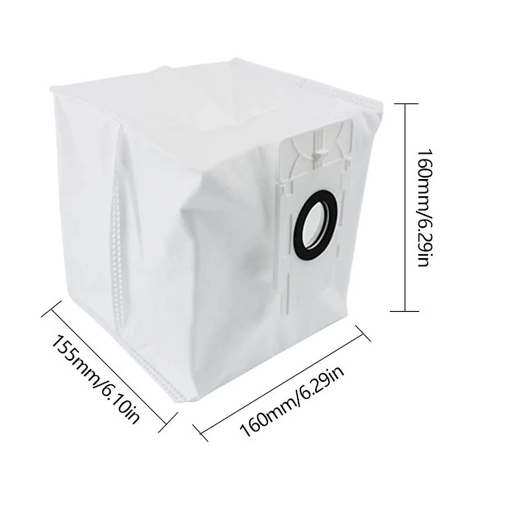 For 360 Robot Vacuum Cleaner S8 Plus / S8 Dust Bag Replacement Non Woven Fabric Dust Collection Bag, White Board - 4