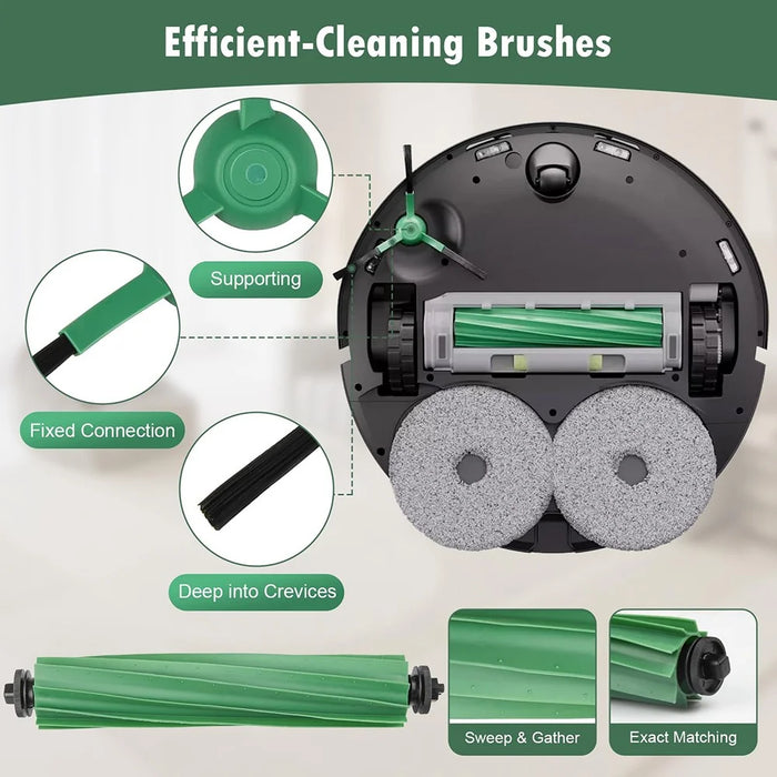 For iRobot Roomba Plus 505 Combo / 405 Combo Main Brush Replacement Part Vacuum Cleaner Accessory - 2