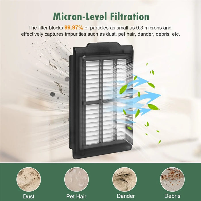 For iRobot Roomba Plus 505 Combo / 405 Combo Replacement Filter Air Purification Dust Removal Part - 2