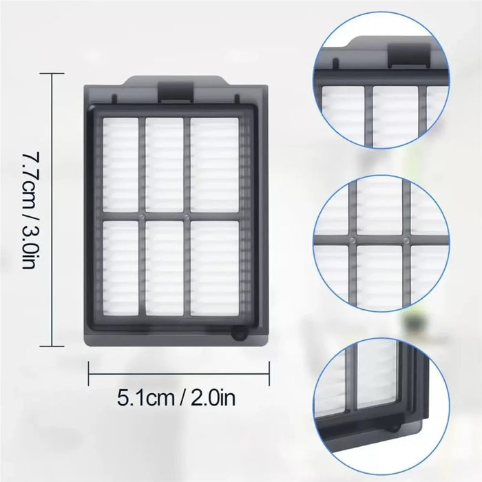 For iRobot Roomba Plus 505 Combo / 405 Combo Replacement Filter Air Purification Dust Removal Part - 5