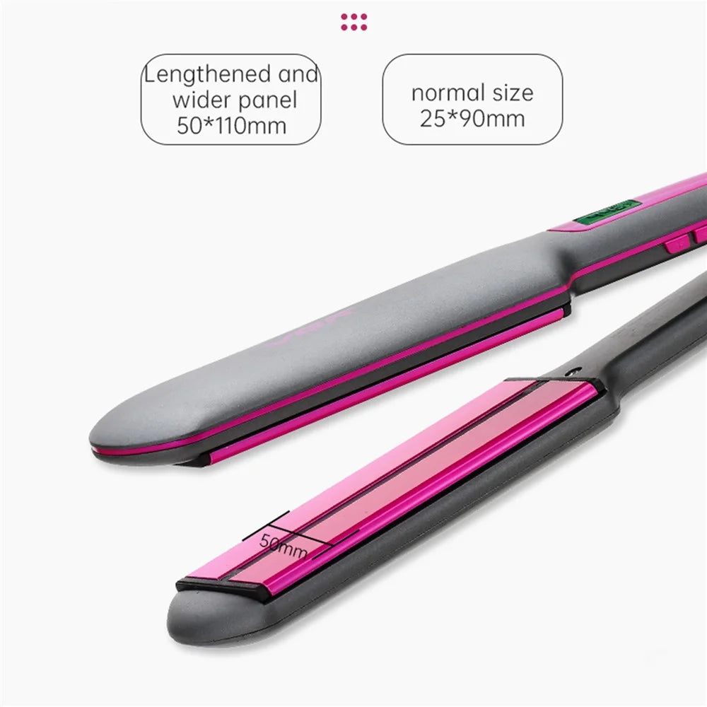 VGR V-562 Ceramic Plate Hair Straightener Rapid Heated Hair Straightening Flat Tool with Rotation Tail Cable (EU Plug) - 2