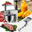 5.5L Multifunctional Kitchen Stand Mixer 5 in 1 Dough Kneader Food Processor for Baking Cooking (BPA Free, No FDA) - EU Plug - 2