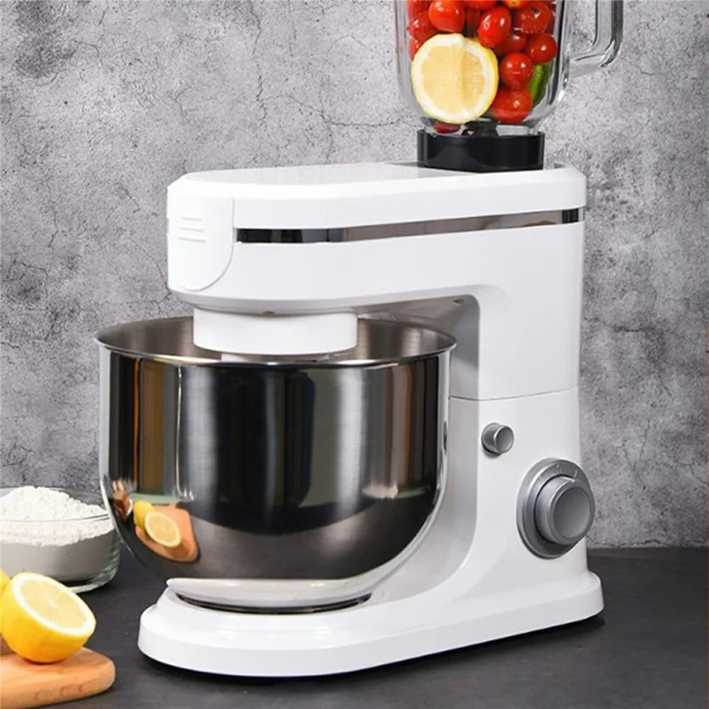 6L Electric Kitchen Stand Mixer 3 in 1 Dough Kneader Meat Grinder Juicer (BPA Free, No FDA) - EU Plug - 5
