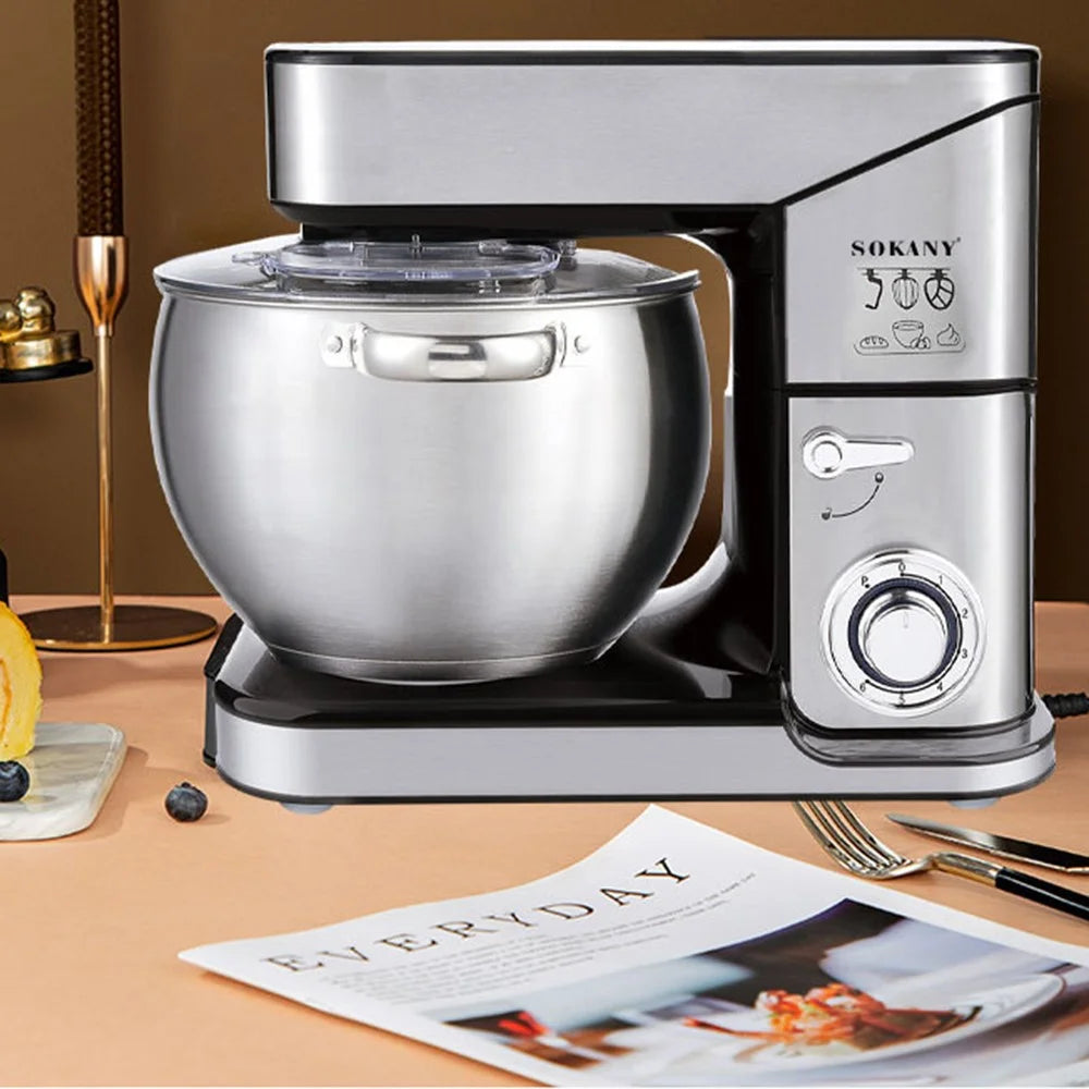 SOKANY SK-623 10L Stand Mixer Stainless Steel Kitchen 2000W Powerful Dough Kneader (BPA Free, No FDA) - EU Plug - 5