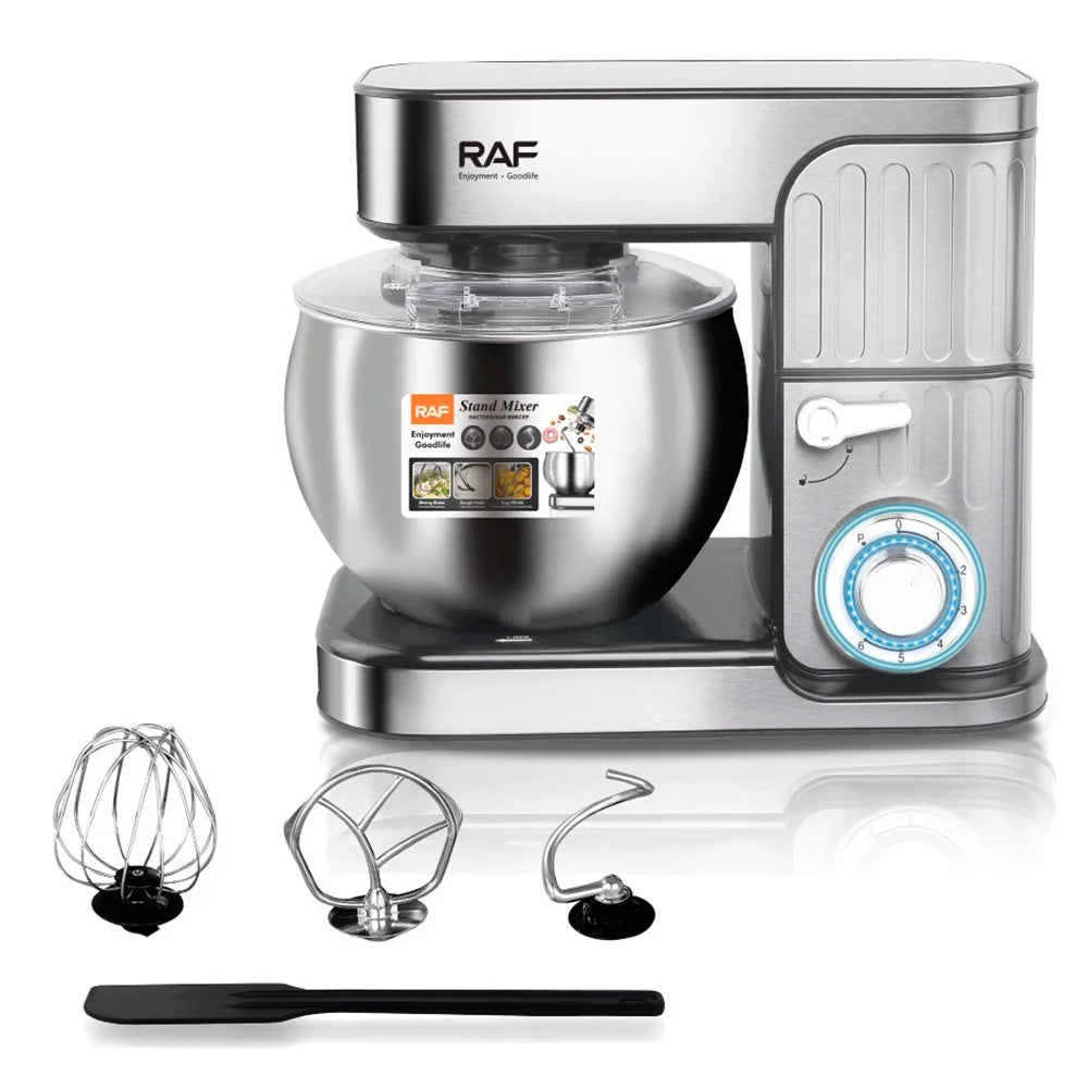 RAF R6610 Multifunctional Stand Mixer Automatic Dough Kneader Kitchen Fermenter Machine (BPA Free, No FDA) - EU Plug - 1
