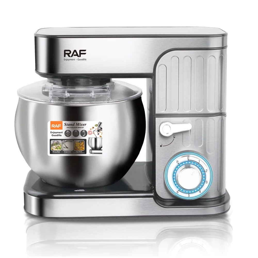 RAF R6610 Multifunctional Stand Mixer Automatic Dough Kneader Kitchen Fermenter Machine (BPA Free, No FDA) - EU Plug - 6
