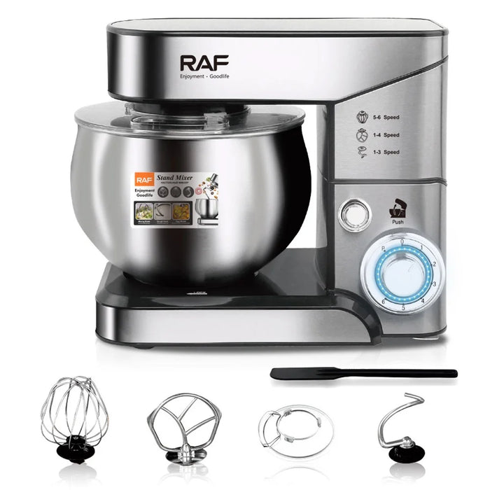 RAF R6683 Kitchen Stand Mixer 1000W 6 Speed Automatic Kneading Dough Whisking Machine (BPA Free, No FDA) - EU Plug - 1