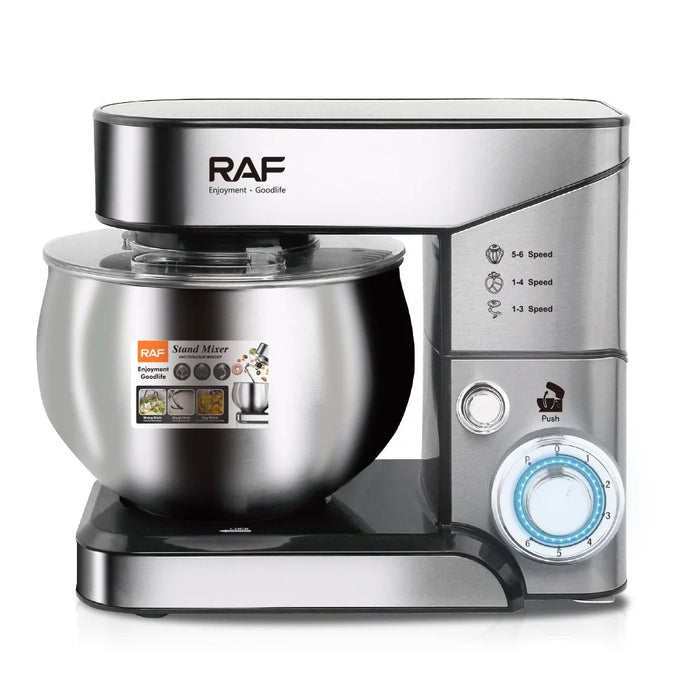 RAF R6683 Kitchen Stand Mixer 1000W 6 Speed Automatic Kneading Dough Whisking Machine (BPA Free, No FDA) - EU Plug - 6