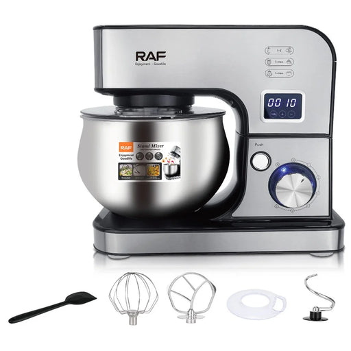 RAF R6606 Stand Mixer Multifunctional Automatic Dough Kneader Egg Beater Cream Whipper (BPA Free, No FDA) - EU Plug - 1