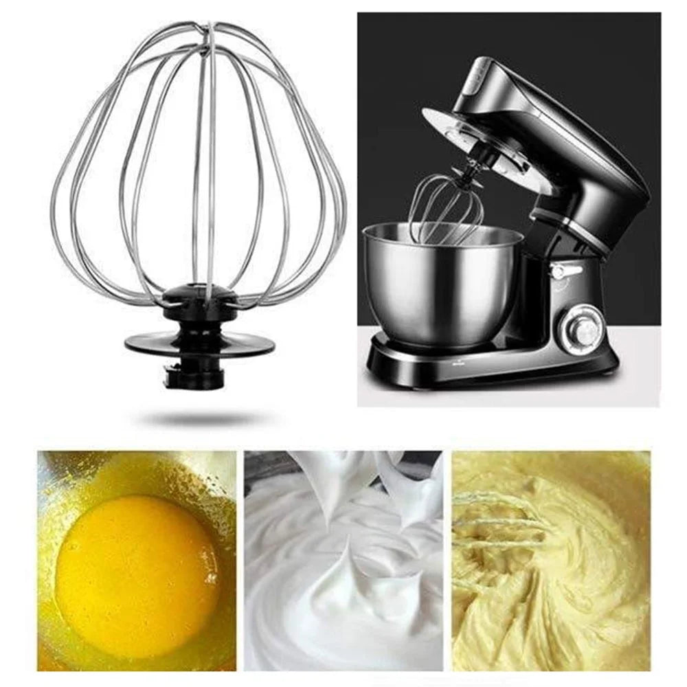SC-262 Stand Mixer Multifunctional 8L Dough Blender 1300W 6 Speed Cake Electric Whisk (No FDA) - EU Plug - 3