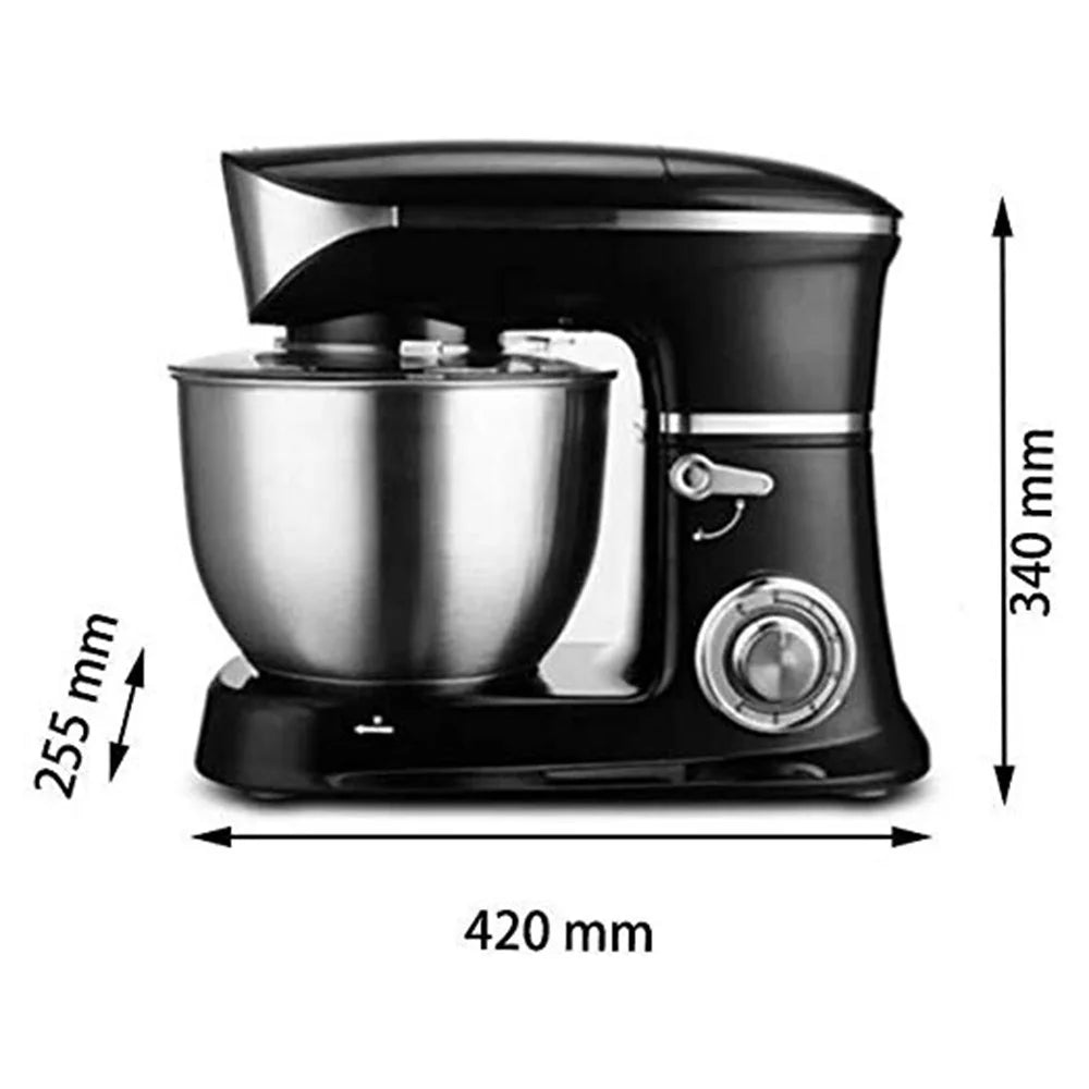 SC-262 Stand Mixer Multifunctional 8L Dough Blender 1300W 6 Speed Cake Electric Whisk (No FDA) - EU Plug - 5