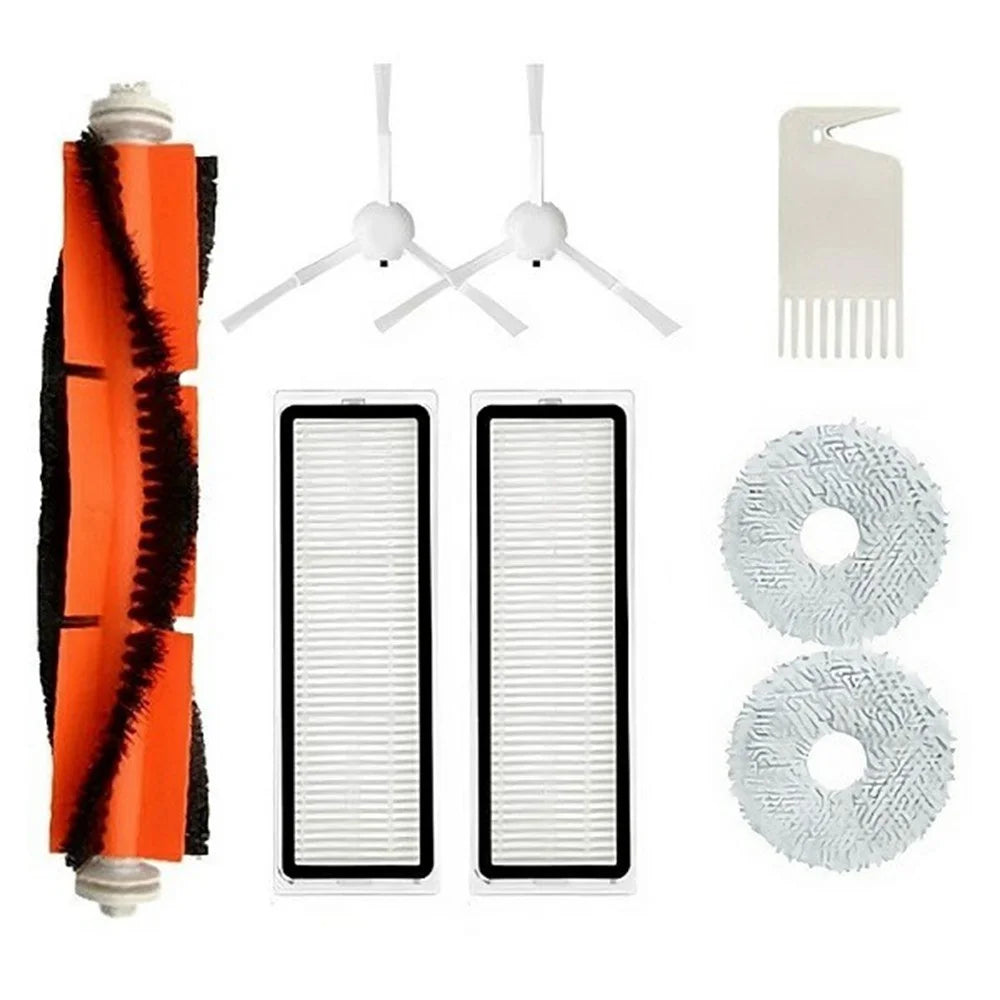 8Pcs  /  Set Replacement Brushes Filters for Xiaomi Mi Robot Vacuum S10+  /  S20+  /  X10+  /  X20+  /  1C  /  Mop 2  /  Mop 2 Pro  /  Mop 2 Ultra  /  X10 - 1