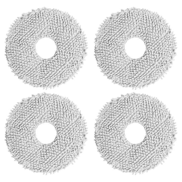 4Pcs Replacement Mop Pad for Xiaomi Robot Vacuum X10+ / X20+ / X10 / X20 Floor Cleaning Accessories - 4