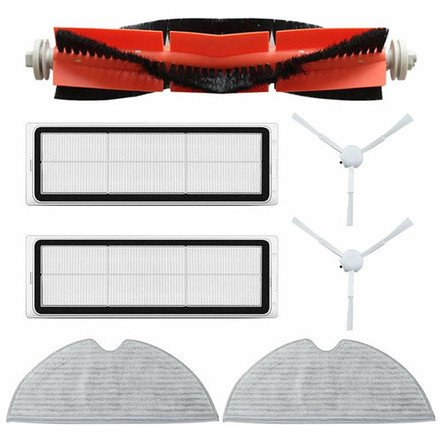 7Pcs / Set For Xiaomi Mijia 1C (STYTJ01ZHM) Robot Vacuum Main Brush Side Brush Filter Mop Cloth Replacement - 1