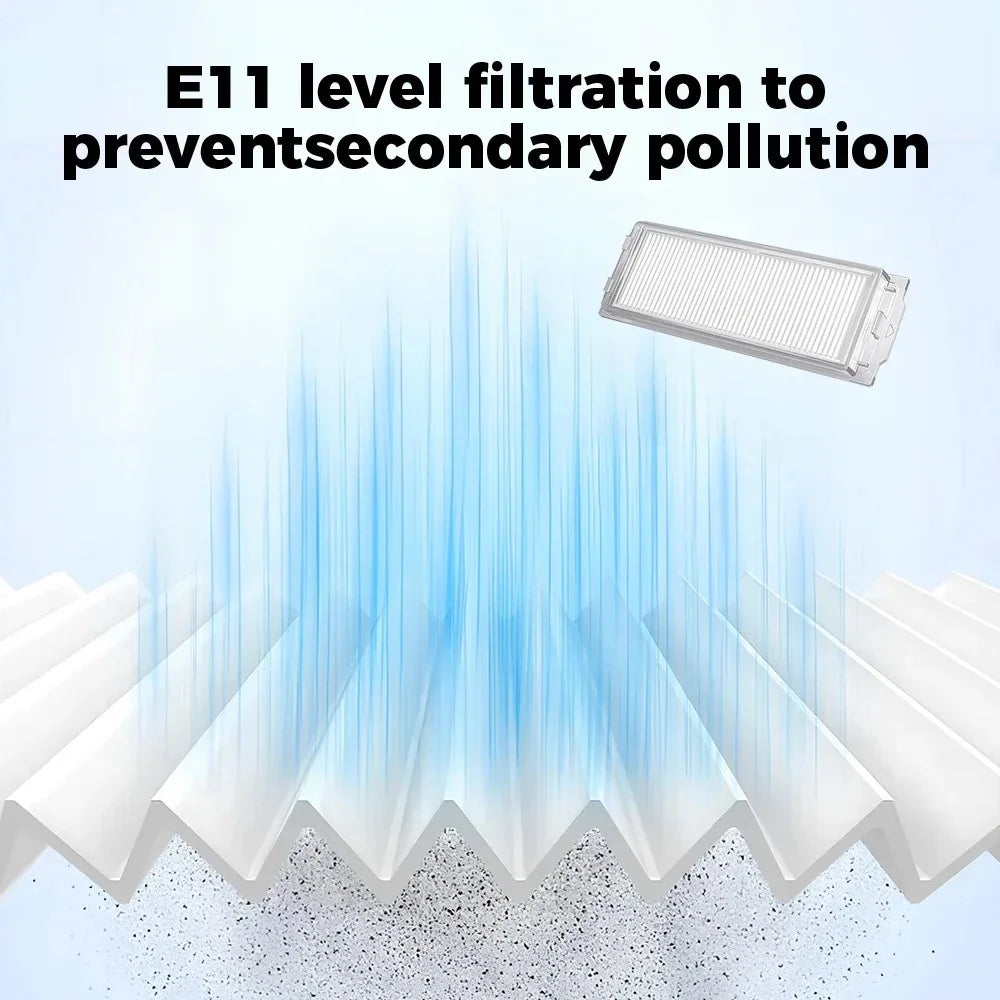 2Pcs Filters for Xiaomi Mi Robot Vacuum S12 / S10 EU / Mop 2S / Mop Pro / Mop P / VIOMI V2 Vacuum Cleaner Part - 6