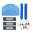 16Pcs / Set For Ecovacs DEEBOT T9 AIVI / T9 AIVI+ Main Brush Side Brush Filter Mop Cloth Replacement Kit - 1