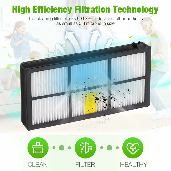 8Pcs Replacement Parts Kit for iRobot Roomba 800  /  870  /  880  /  960  /  980 Main Brush Side Brush Filter Set - 2