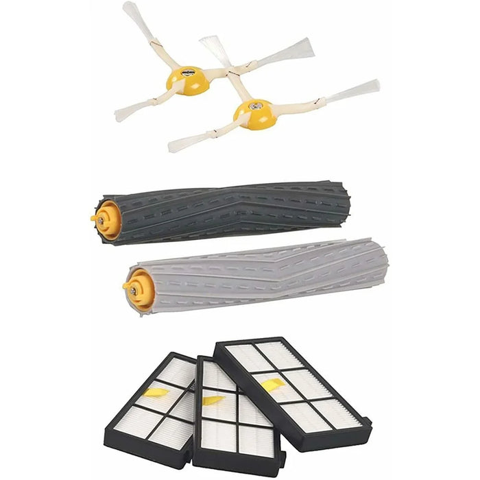 8Pcs Replacement Parts Kit for iRobot Roomba 800  /  870  /  880  /  960  /  980 Main Brush Side Brush Filter Set - 7