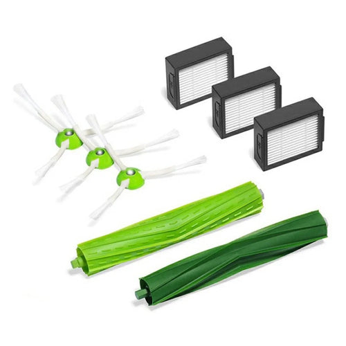 8Pcs Replacement Parts for iRobot Roomba i3  /  i4  /  i6  /  i7  /  E5  /  E6 Main Brush + Side Brush + Filter Set - 1