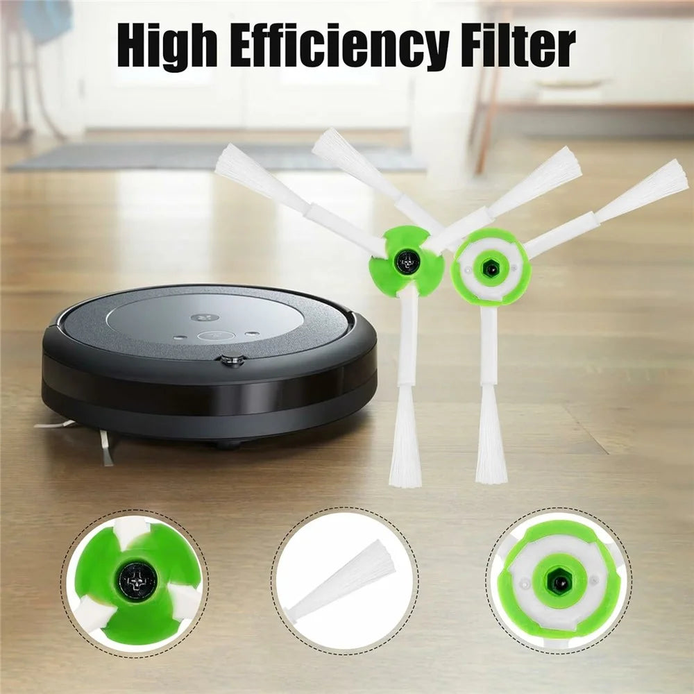 9Pcs Replacement Parts Set for iRobot Roomba i3  /  i4  /  i6  /  i7  /  E5  /  E6 with Dust Bag Main Brush Side Brush Filter - 4