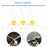 10Pcs Replacement Parts Kit for iRobot Roomba 610 / 620 / 630 / 650 / 660 Main Brush Side Brush Filter Set - 6