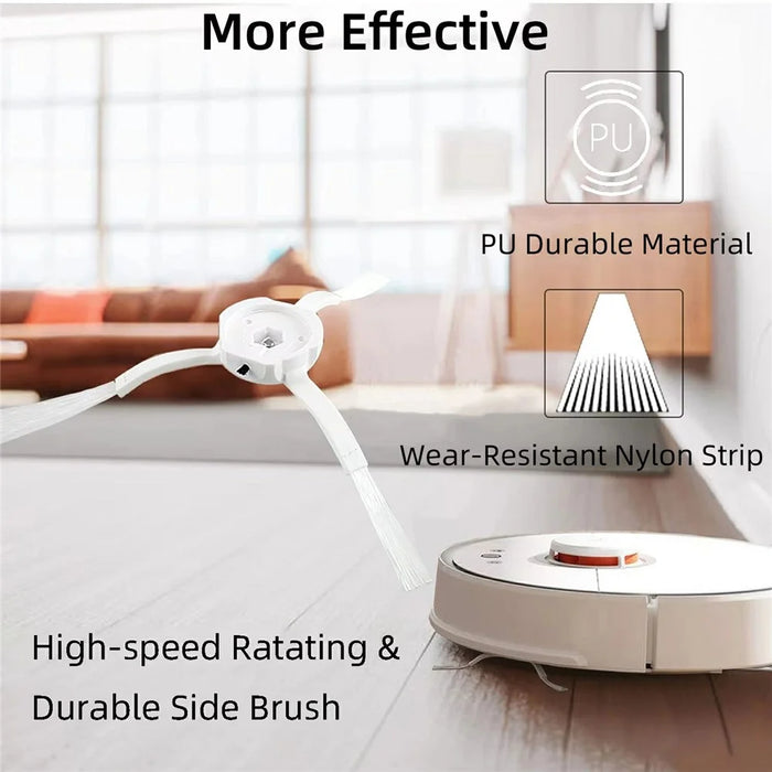 15Pcs For Roborock S7 Pro Ultra / S7 MaxV Ultra Robot Vacuum Main Brush Side Brush Filter Mop Cloth Set - 4