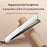 YESIDO MG31 Hair Straightener Negative Ion Technology 3 Temperature Settings Fast Heating Ceramic Plates - UK Plug - 2