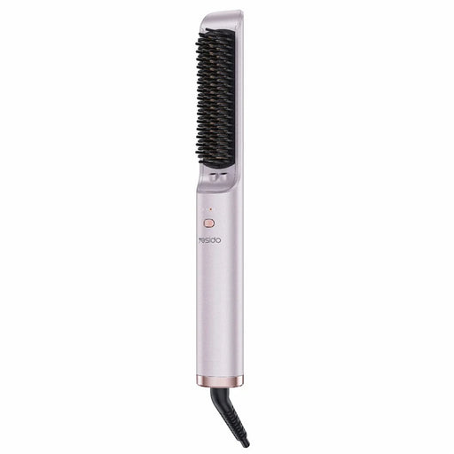 YESIDO MG33 EU Plug Hair Straightener Brush Smart Temperature Control Negative lon Hair Straightening Comb - 1