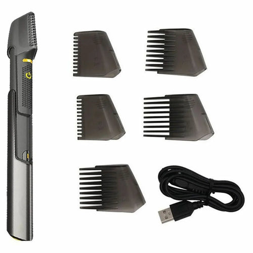Electric Shaver 3 In 1 Multifunctional Grooming Kit Beard Trimmer Hair Clipper Adjustable Length For Personal Care - 1