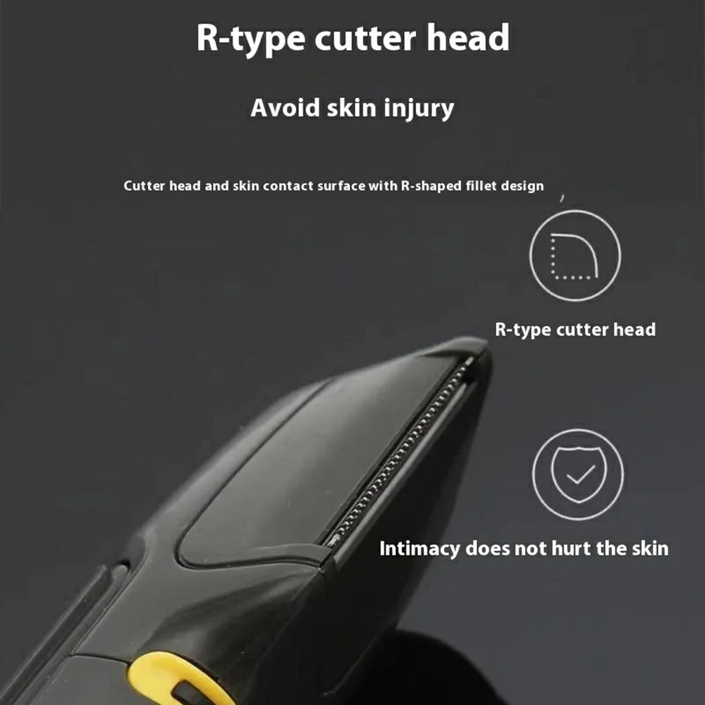 Electric Shaver 3 In 1 Multifunctional Grooming Kit Hair Trimmer Beard Trimmer Body Hair Remover Adjustable Length - 2