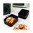 9Pcs / Set for Ninja AF400 AF500 Air Fryer Accessories Silicone Liner Grill Rack Tong Oil Brush Scraper Kit (BPA Free, FDA Certified) - 6