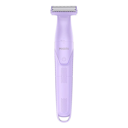 YESIDO MG26 3 in 1 IPX6 Waterproof Multi-Functional Body Hair Trimmer Wet Dry Use for Shaving / Trimming / Grooming - Purple - 1
