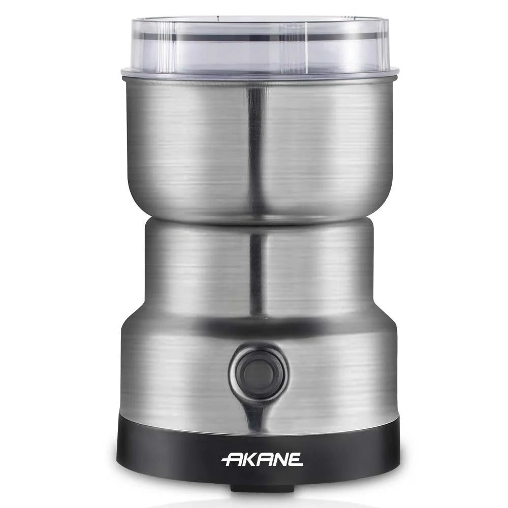 AKANE A.7113 300W Electric Coffee Bean Grinder 4-Blade Stainless Steel Multi-Purpose Dry Grinding Machine, EU Plug (BPA Free, No FDA) - 4