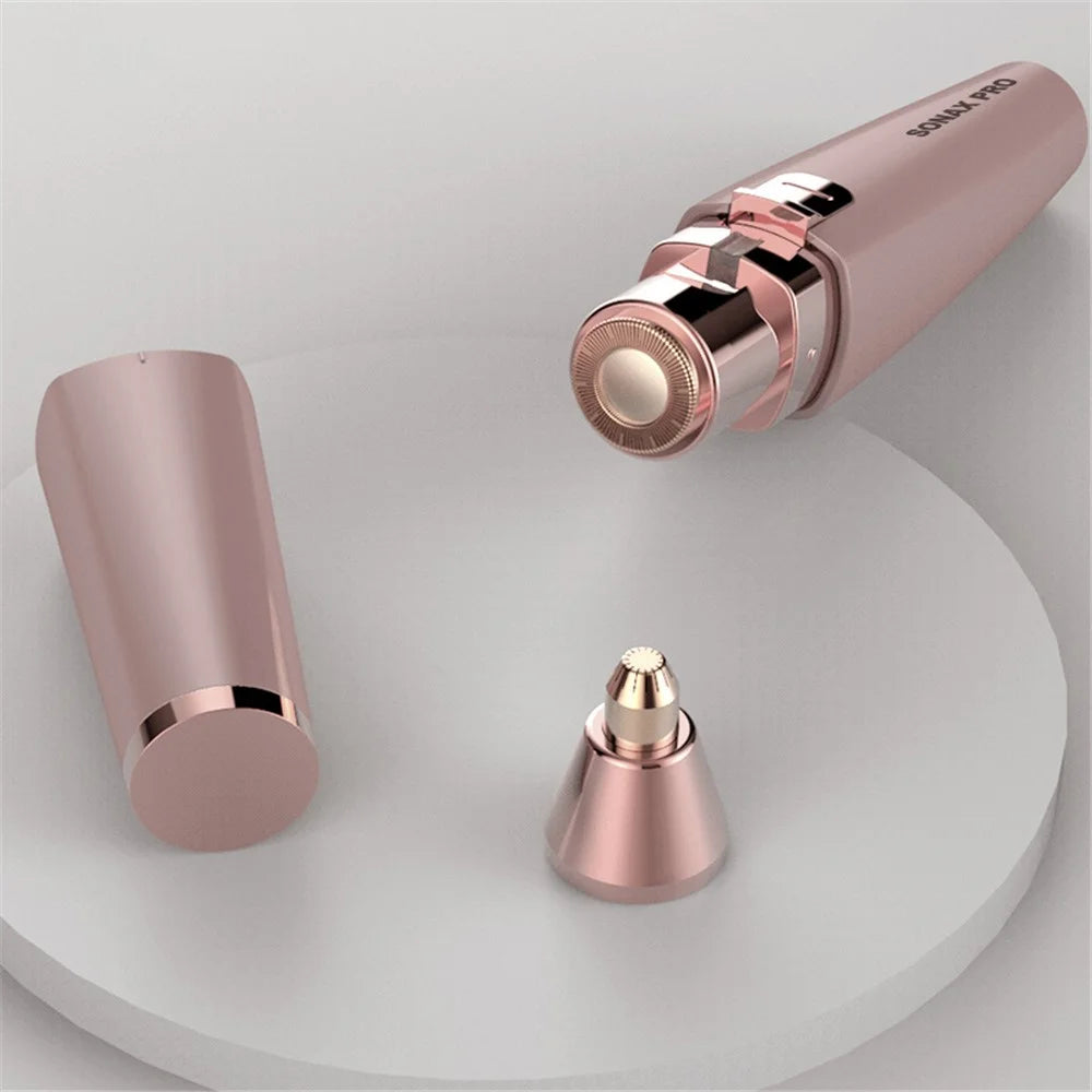 MARSKE SN-8711 2 In 1 Rechargeable Electric Lady Shaver Epilator Body Hair Removal Razor Trimmer - 3