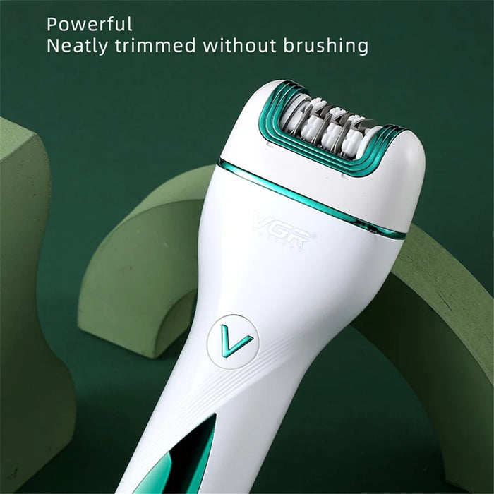 VGR V-728 3 in 1 Portable Electric Epilator Intelligent Digital Display Hair Removal Machine - 3