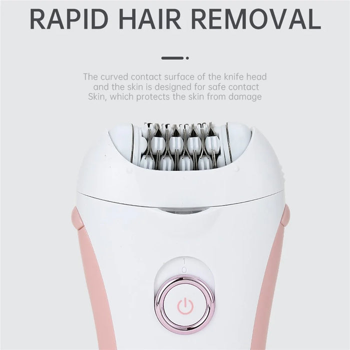 VGR V-705 Electric Hair Removal Device Home Beauty Tool Portable Hair Removal Machine Powerful Shaver Trimmer - Pink - 3
