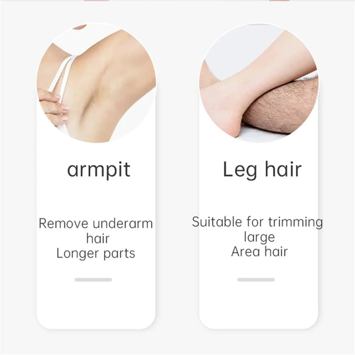 VGR V-705 Electric Hair Removal Device Home Beauty Tool Portable Hair Removal Machine Powerful Shaver Trimmer - Pink - 4